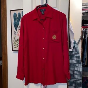 Ralph Lauren silk top